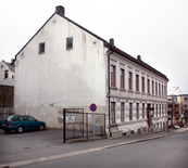 Gudes gate 4 nedenfor Torvgården. Fotograf: Bjørn Wisth, 2014.