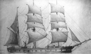 Seilskipet «Mercur».